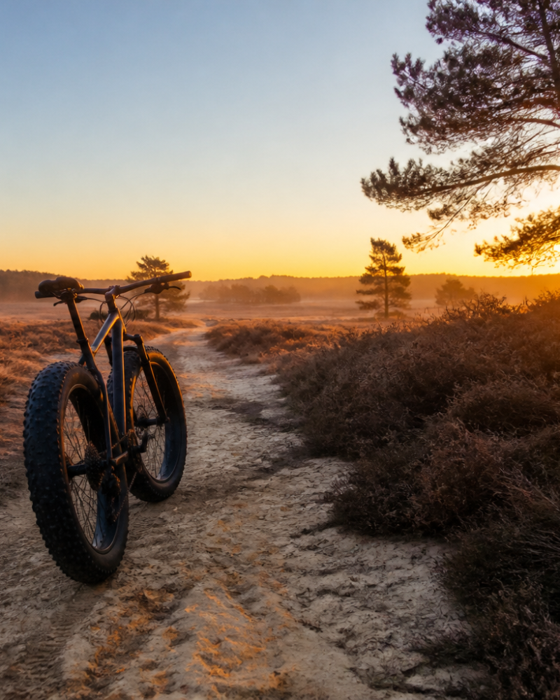 Fatbiken over de heide: wat kun je verwachten?